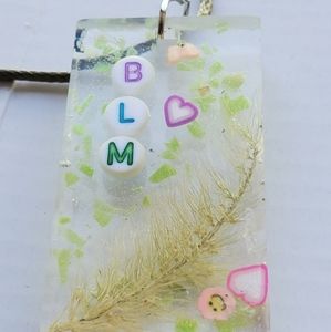 BLM Resin art from the heart